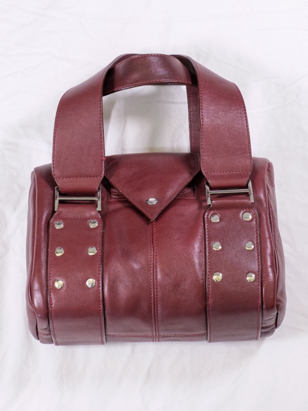 Rapp and Posavek Oxblood Leather Bag Purse